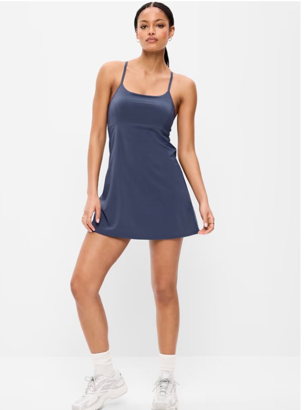 Old Navy Stretch Woven Racerback Tennis Dress